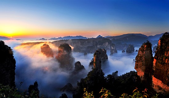 Voyage en voiture louée dans la nature S.-O. de la Chine