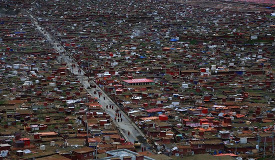 Voyage en moto au Kham